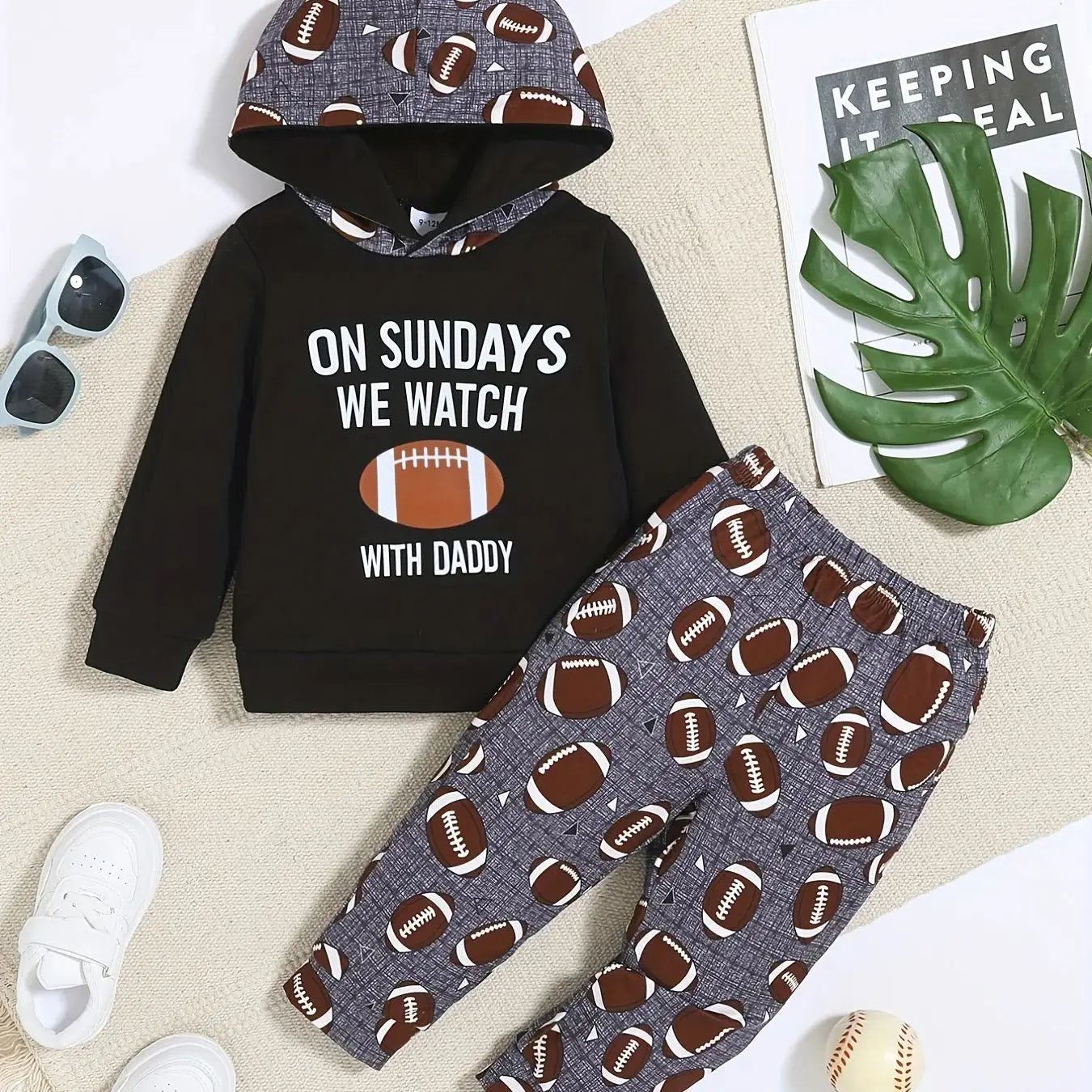 Stylish Baby Boy Casual Hoodie and Pants Set | Spring & Autumn Wear