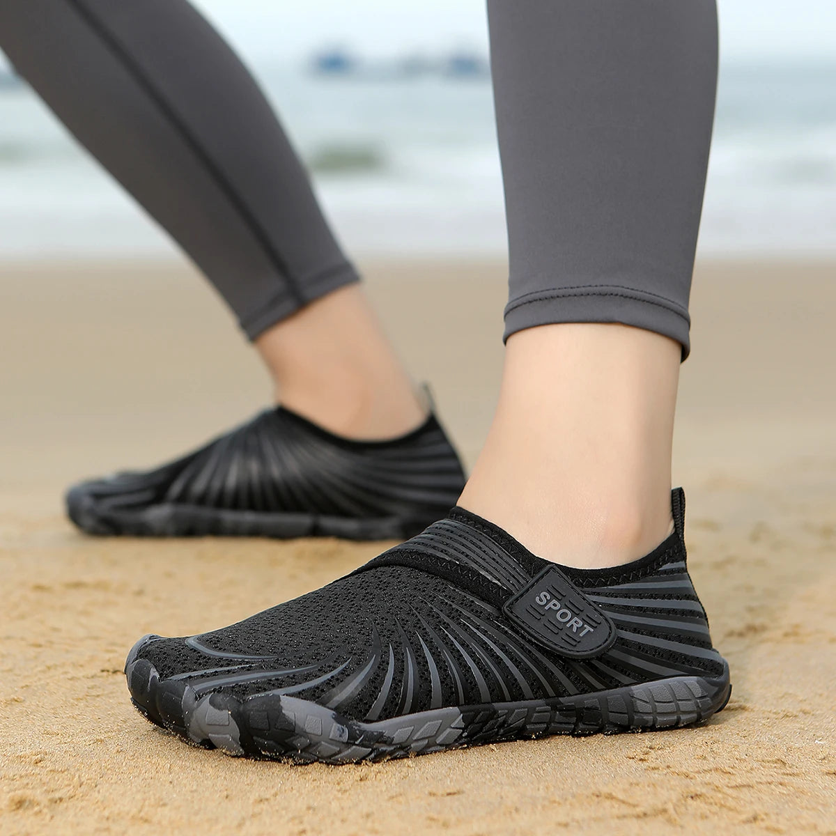 Quick-Dry Aqua Socks | Unisex Barefoot Water Shoes for Outdoors