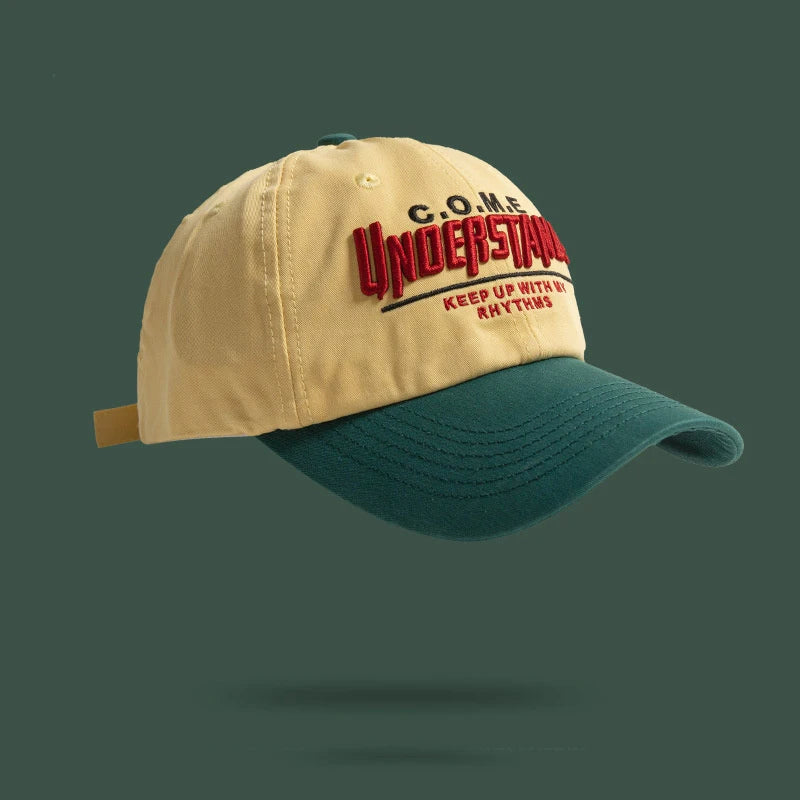 Adjustable Embroidery Baseball Cap | Stylish Sun Protection Hat