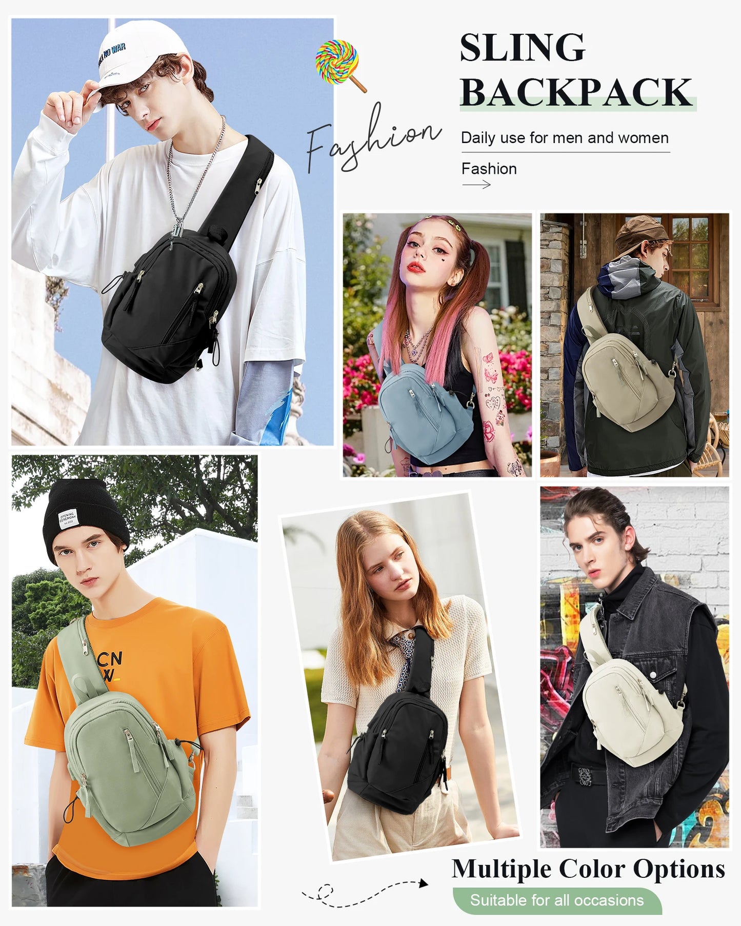 Crossbody Fanny Pack for Men and Women | Ideal for Travel & Workouts