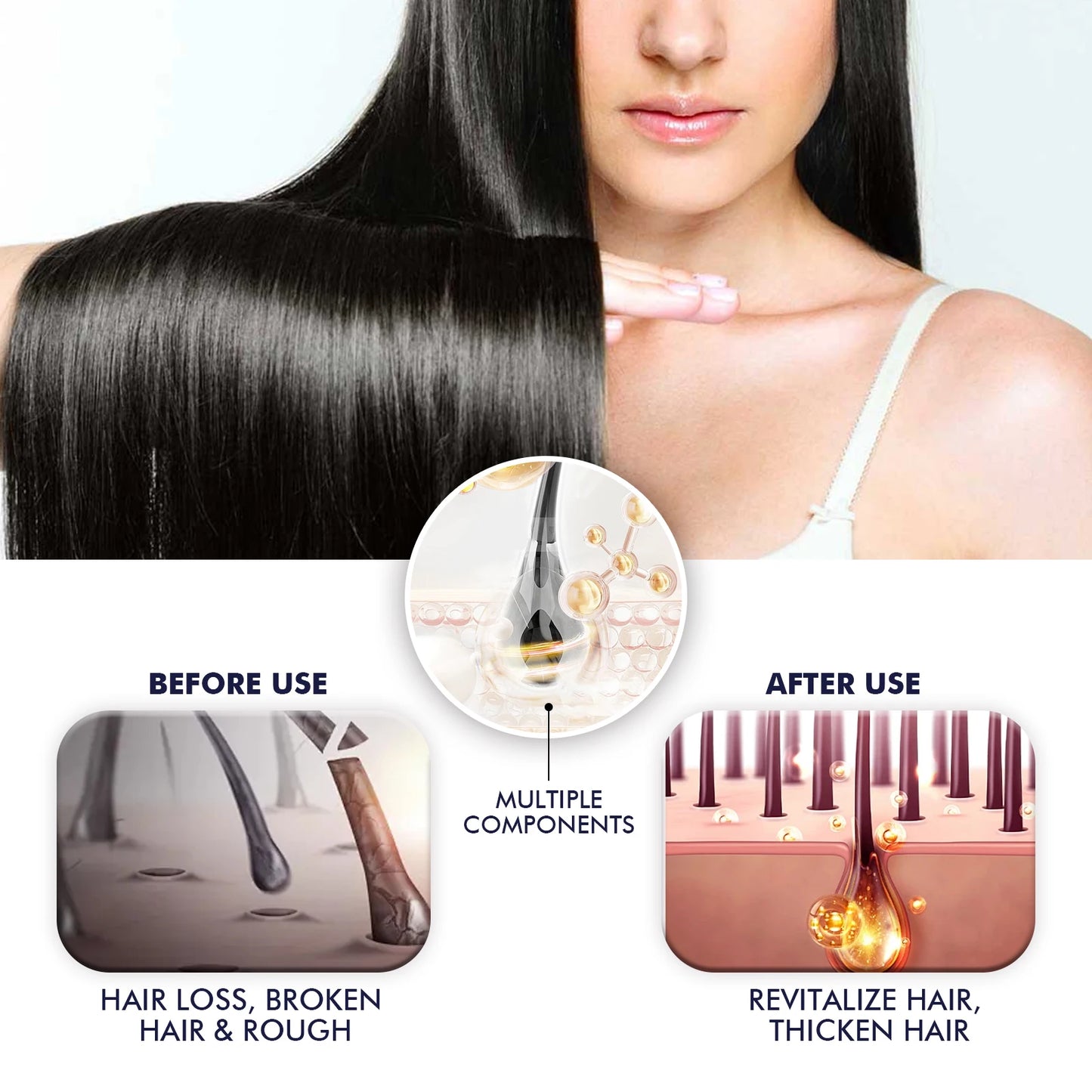 Nourishing Hair Growth Spray for Thicker, Healthier Hair