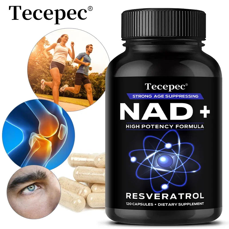 NAD+ Supplements with Quercetin & Resveratrol | Optimal Cell Health