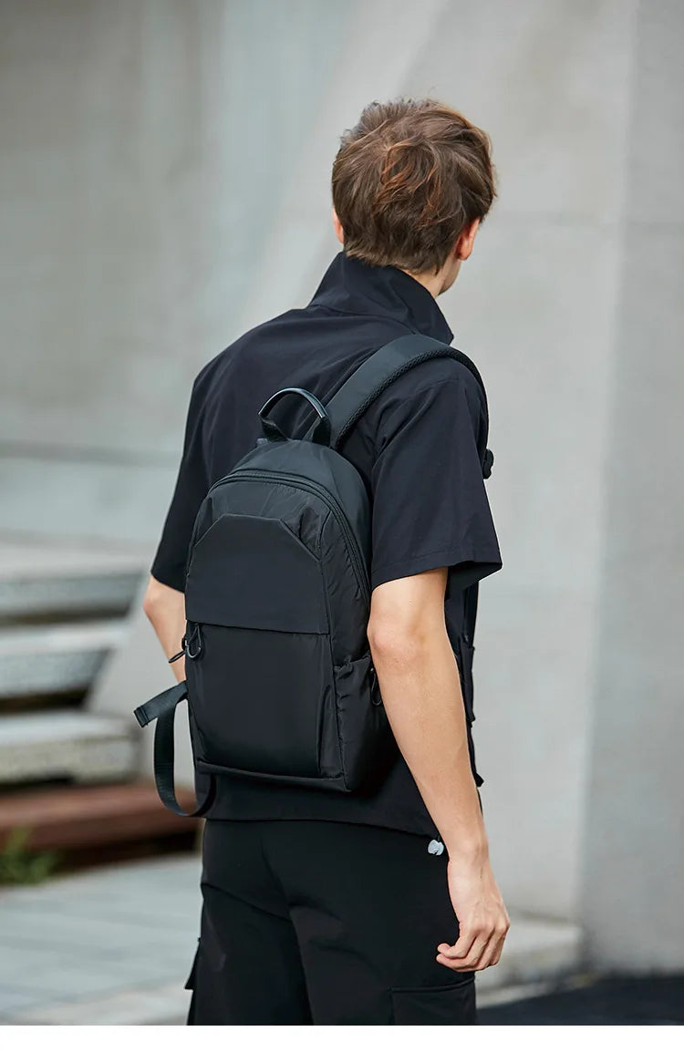 Stylish Small Men's Backpack for School & Outdoor Adventures