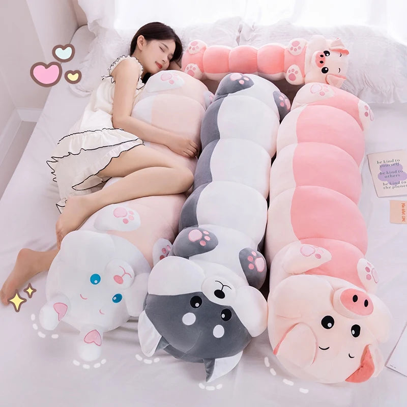Lovely Soft Caterpillar Plush Pillow | Perfect Kids Gift