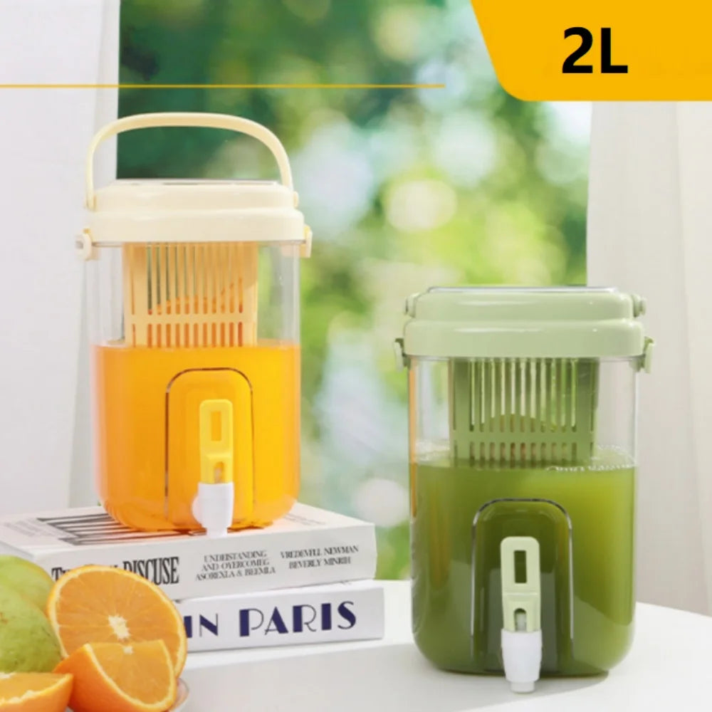 Large Capacity Portable Beverage Dispenser with Faucet