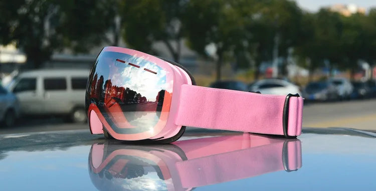 Premium Ski Goggles with Anti-Fog & UV400 Protection