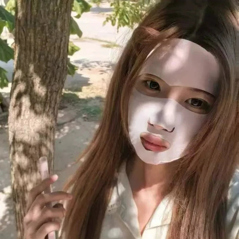 Lightweight Nylon Sunscreen Facial Mask for Outdoor Sports