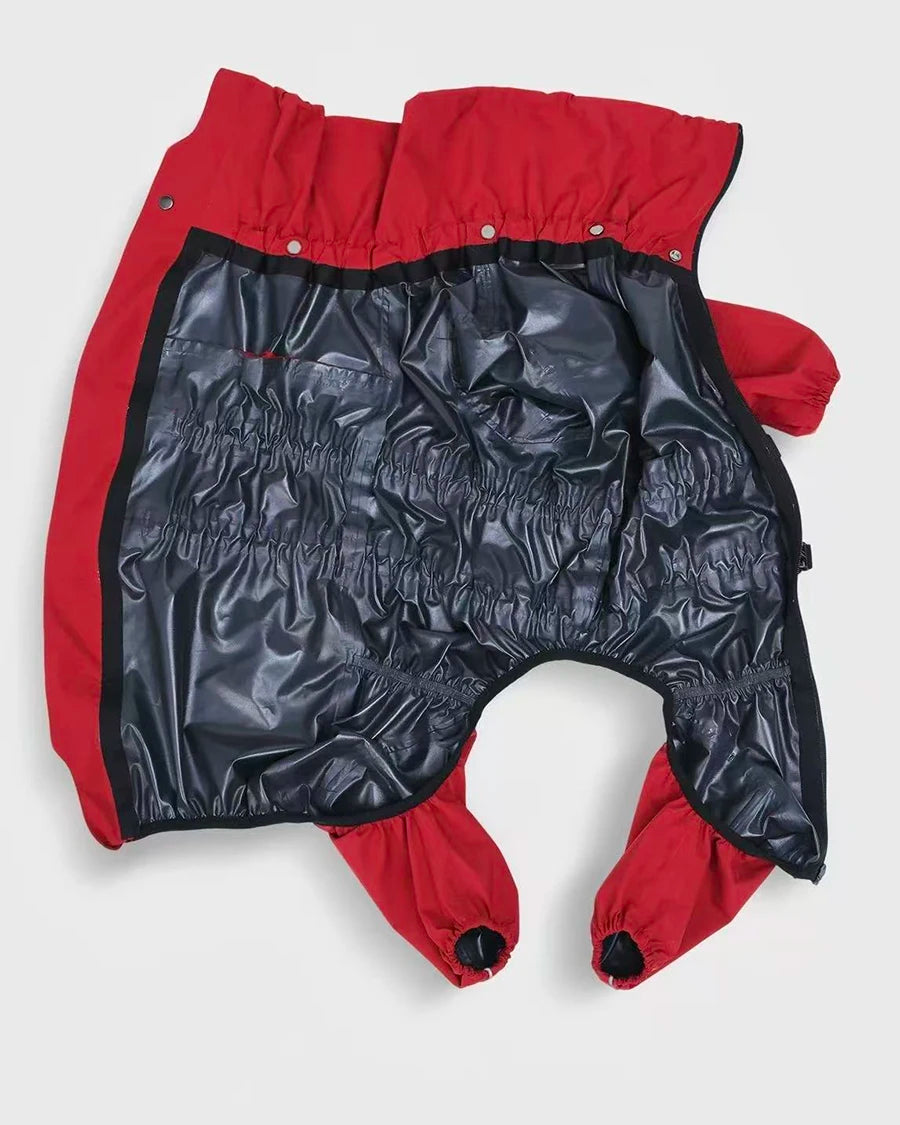 Waterproof Dog Outdoor Jacket | Winter Warm Reflective Raincoat