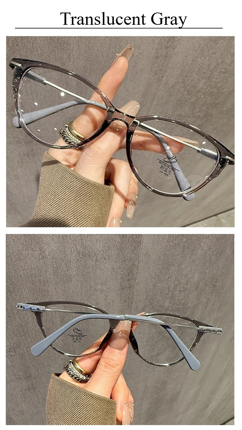 Stylish Women's Cat Eye Anti Blue Light Glasses | Prescription Ready