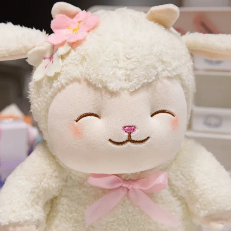 Cute Soft Sheep Plush Doll | Adorable Hugging Gift for Kids