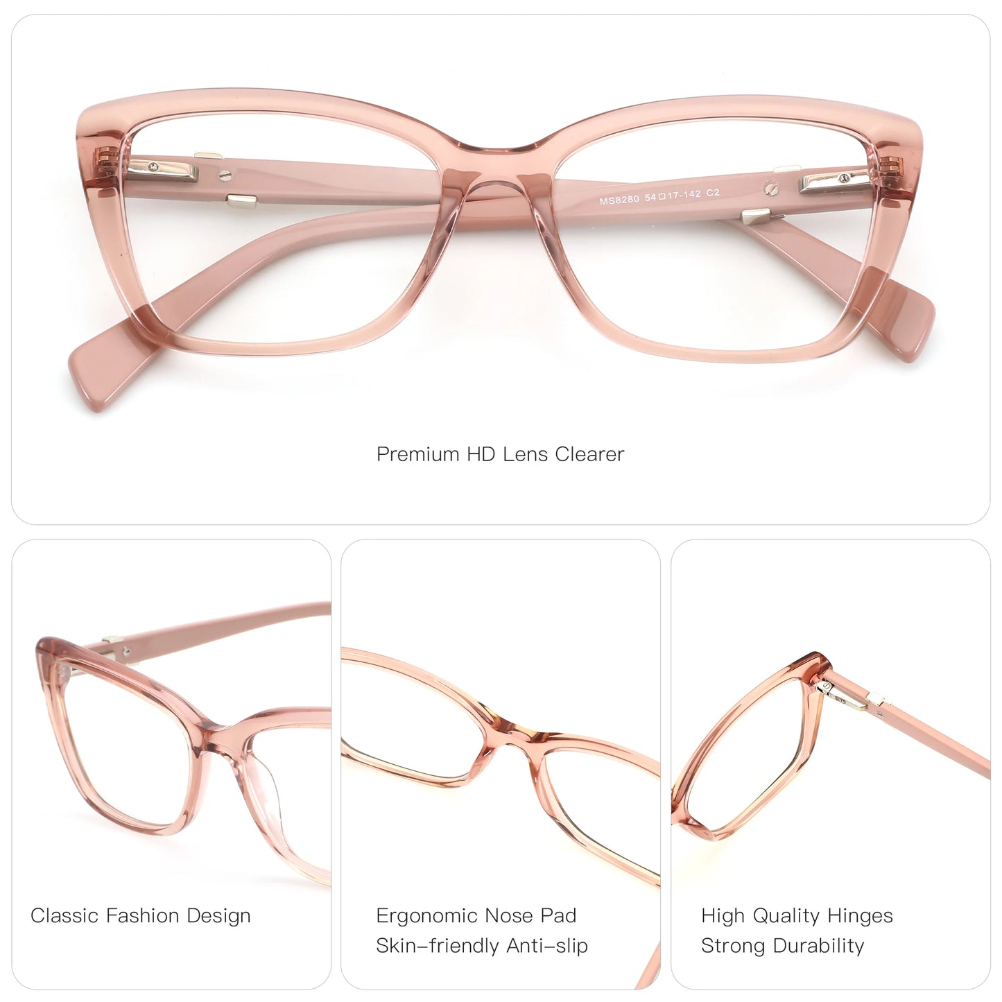 Stylish Butterfly Prescription Glasses for Women | Fashion Meets Vision