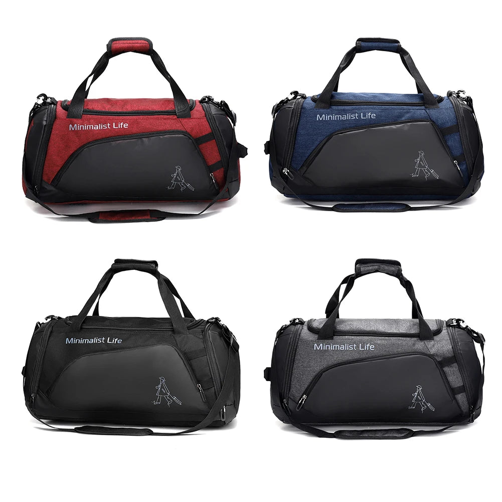 Waterproof Nylon Gym Bag | Perfect for Fitness & Travel