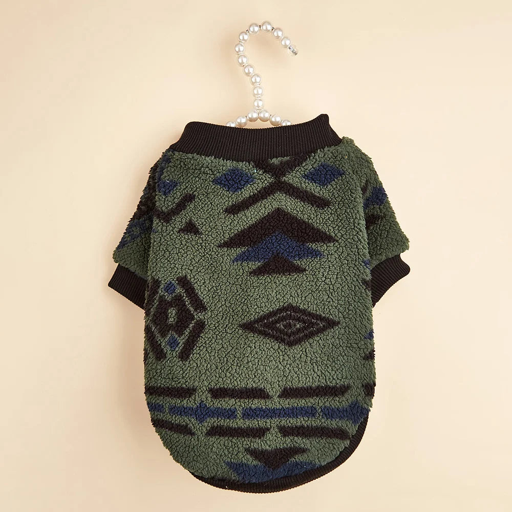 Suéter Acogedor de Invierno para Cachorro | Sudadera con Capucha Cálida y Elegante para Mascotas