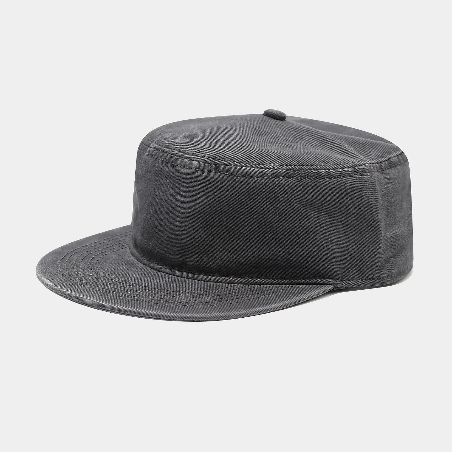Retro Embroidered Duckbill Caps | Casual Leopard Print Baseball Hat