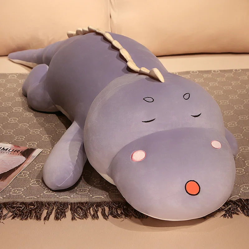 150cm Huggable Dinosaur Pillow | Soft Plush Toy for Kids