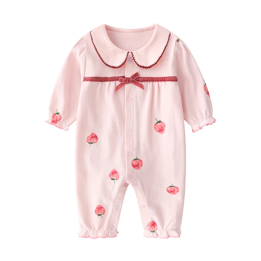Cute Baby Jumpsuit for Autumn | Soft Cotton Romper for Infants