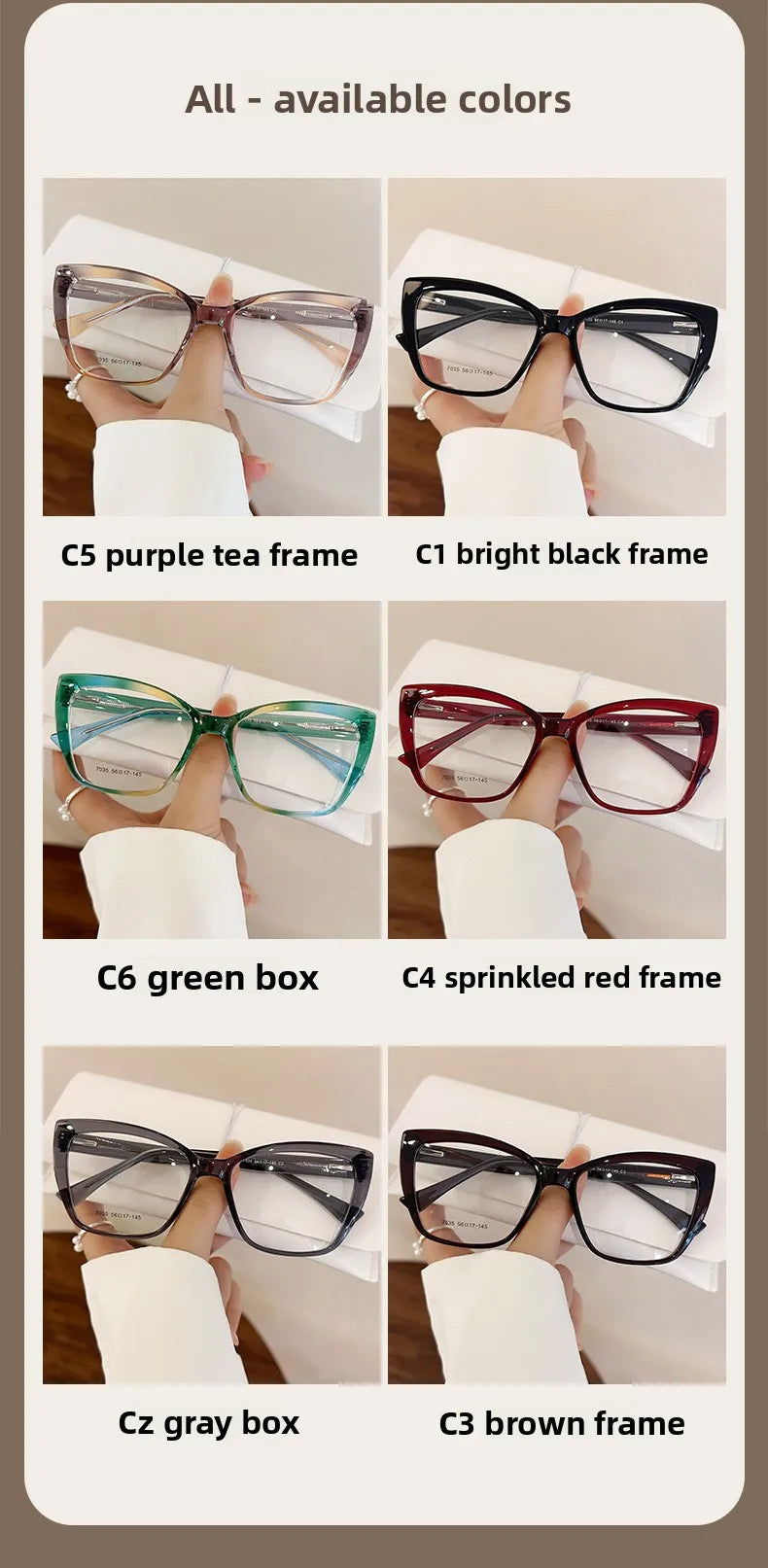 Stylish Cat Eye Blue Light Blocking Reading Glasses for Women