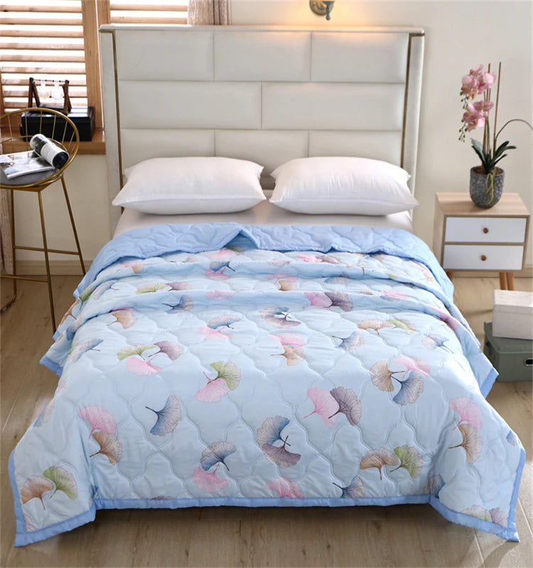 Cool Summer Quilt | Soft, Breathable Air Conditioner Blanket