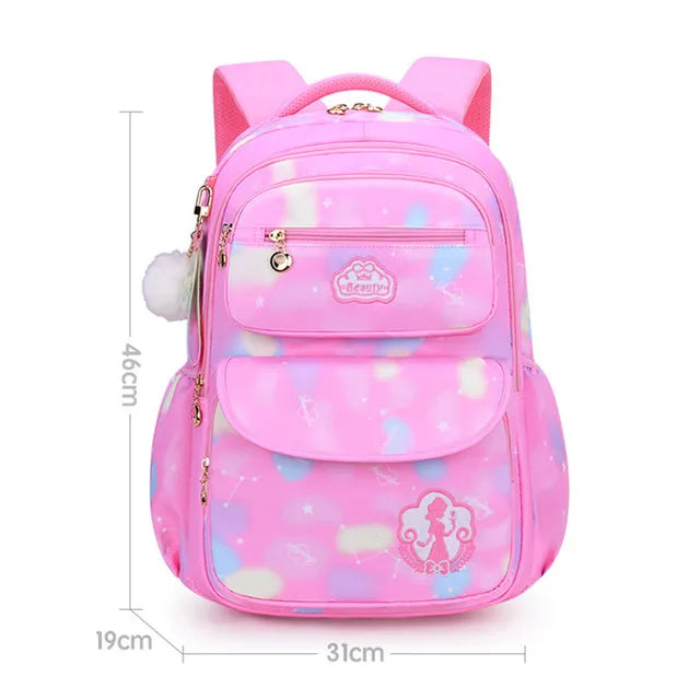 Stylish Pink School Backpack for Girls | Fashion Meets Functionality
