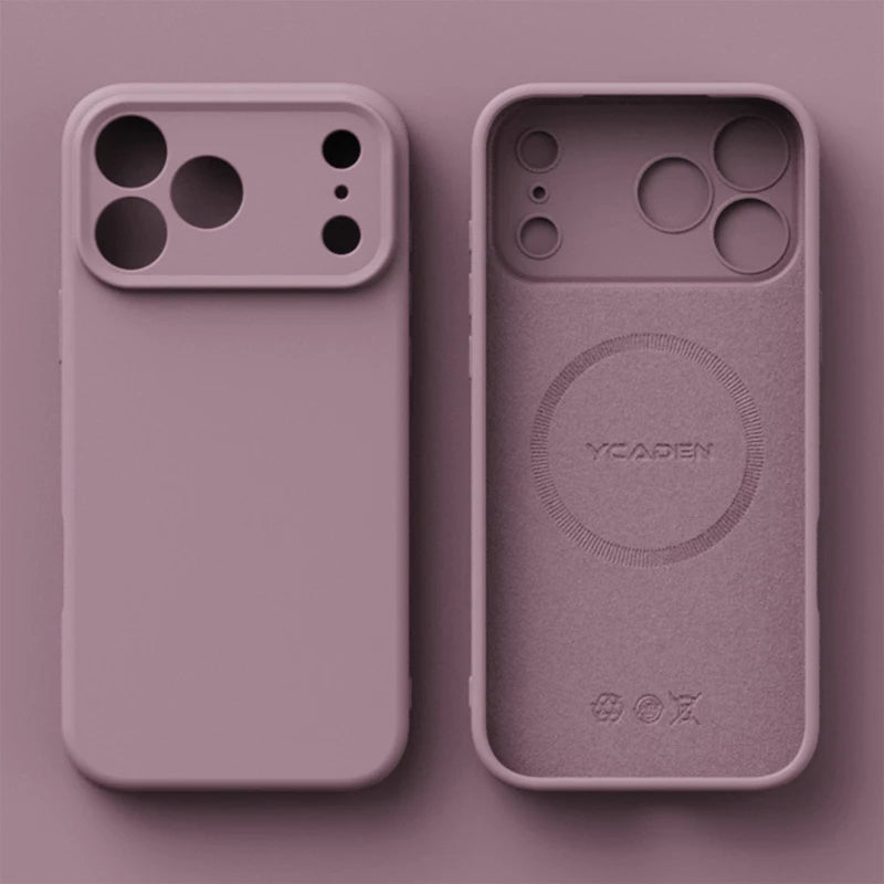 Silicone Magnetic Phone Case for iPhone | Shockproof & Sleek