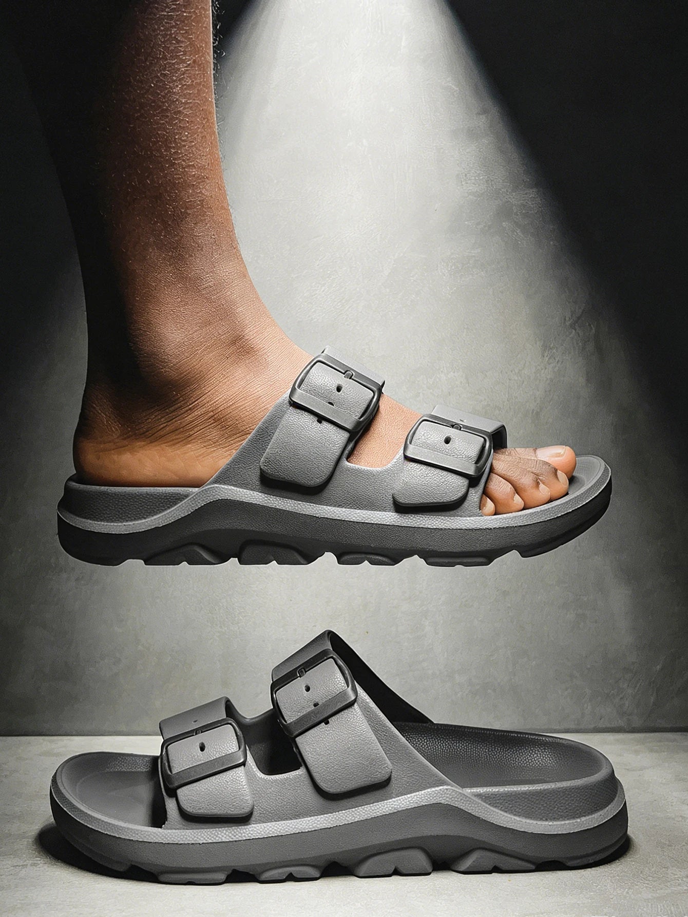 Men's Retro Casual Mule Shoes | Stylish Slip-On Beach Slippers