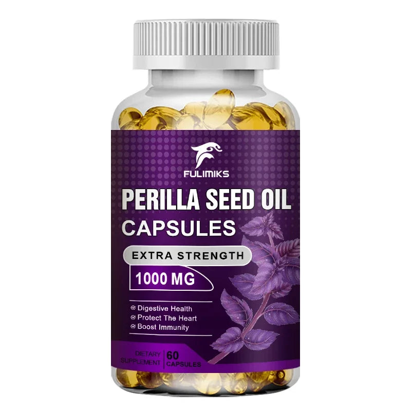 Perilla Seed Oil Capsules | Natural Allergy Relief & Immune Support