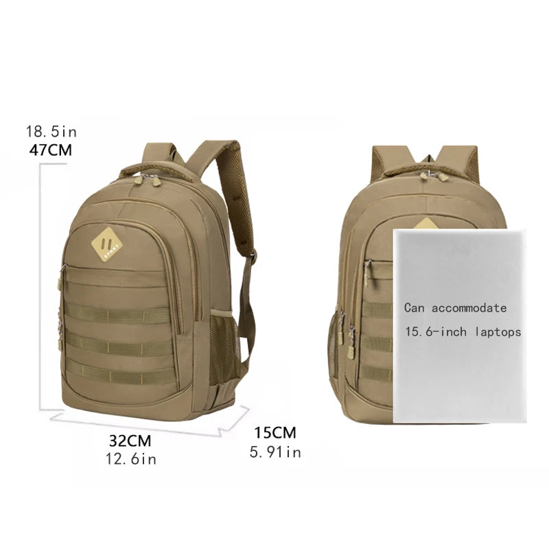 Large Capacity Unisex Backpack for Hiking & Outdoor Fun