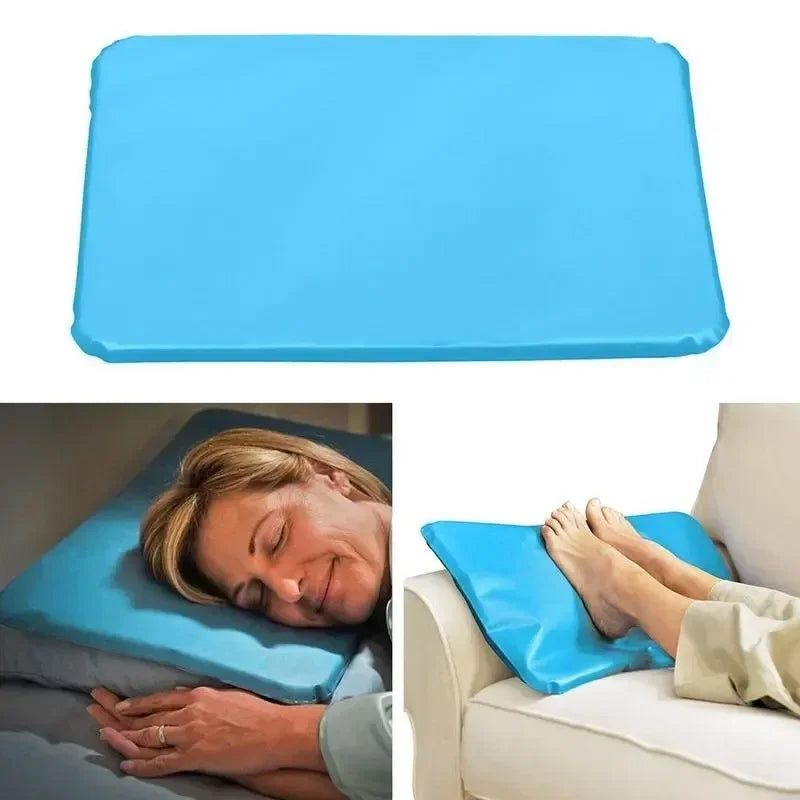 Summer Cooling Ice Pillow | Effective Sleep Aid for Travel & Office