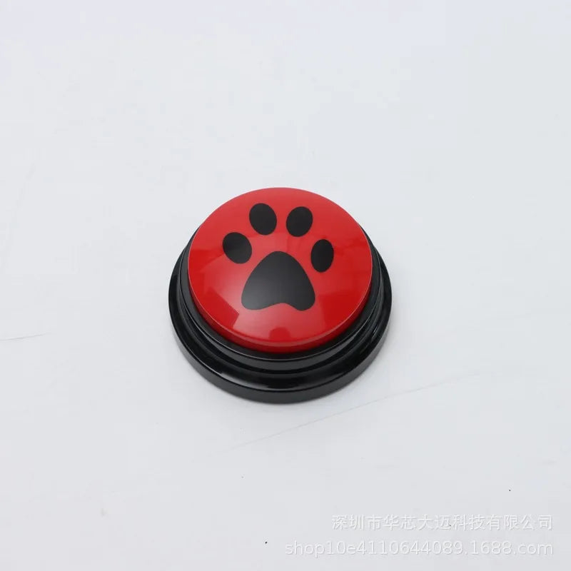 Botón de sonido interactivo para perros | Juguete de entrenamiento de comunicación para mascotas