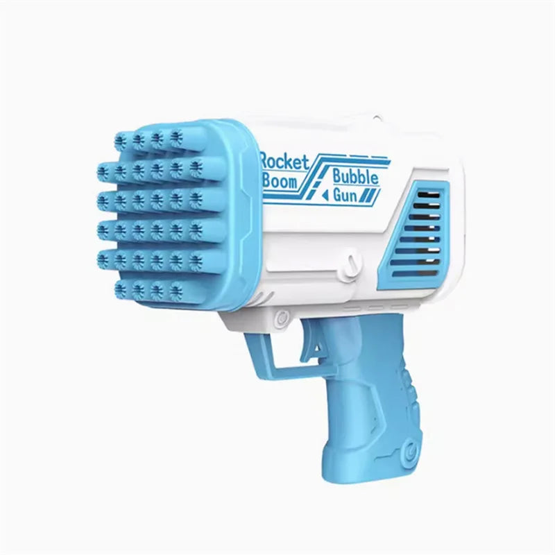 32-Hole Handheld Electric Bubble Machine for Kids