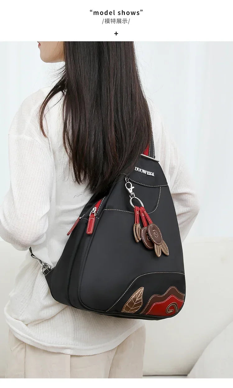 Versatile Casual Nylon Backpacks for Women | Trendy & Spacious