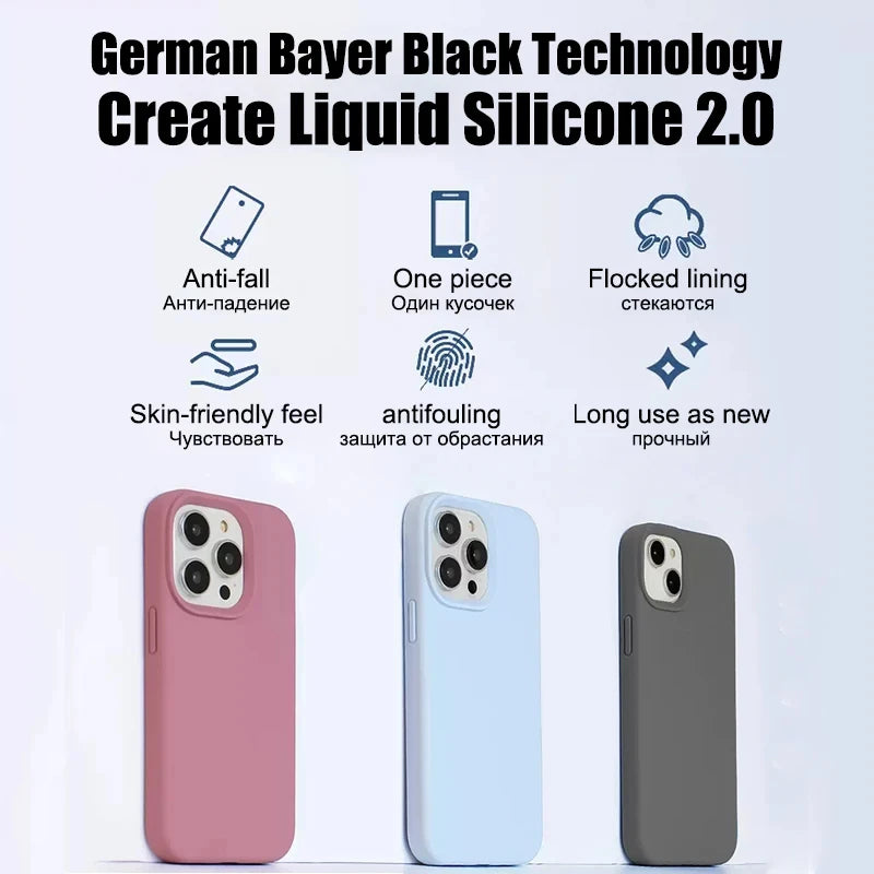 Luxury Shockproof Case for iPhone 11 to iPhone 17 Pro Max