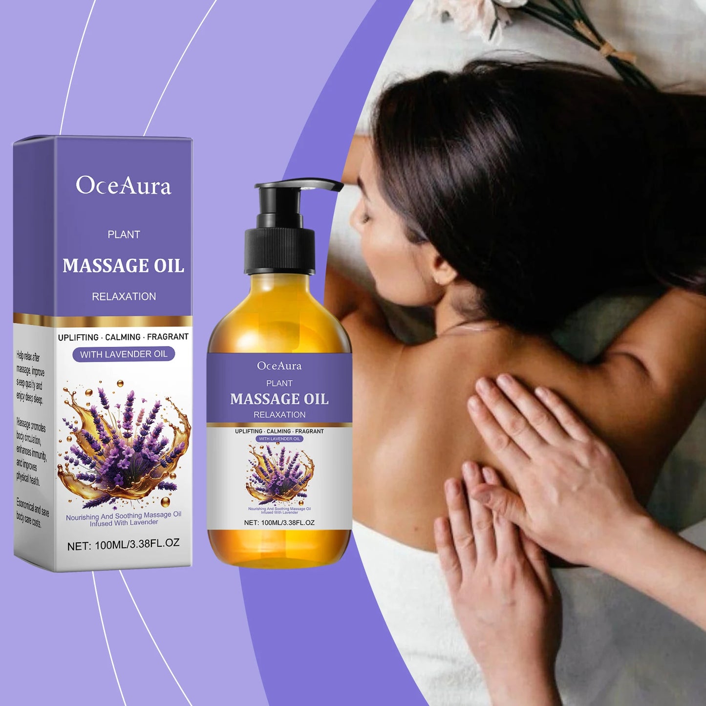 Lavender Aromatic Body Oil | Moisturizing & Relaxing Skin Care