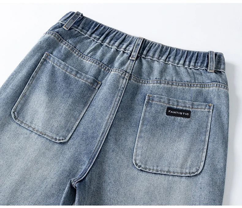 Men's Loose Vintage Casual Straight Jeans | Effortless Style