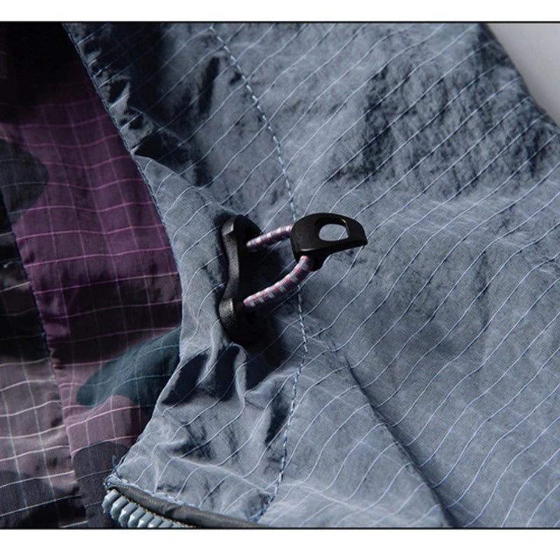 Men's Water-Resistant Hooded Jacket | Trendy Outdoor Style