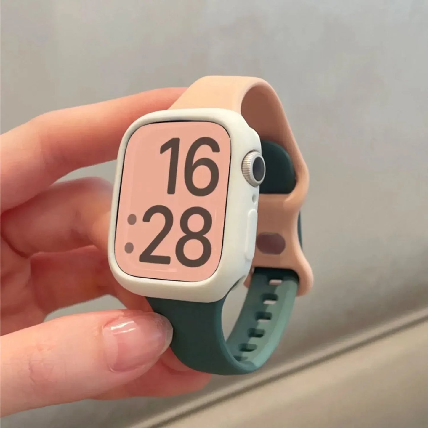 Premium Silicone Strap & Case for Sport Watches | Universal Fit