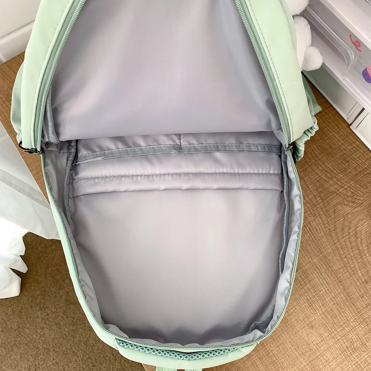 Stylish Waterproof College Backpack | Trendy Laptop School Bag