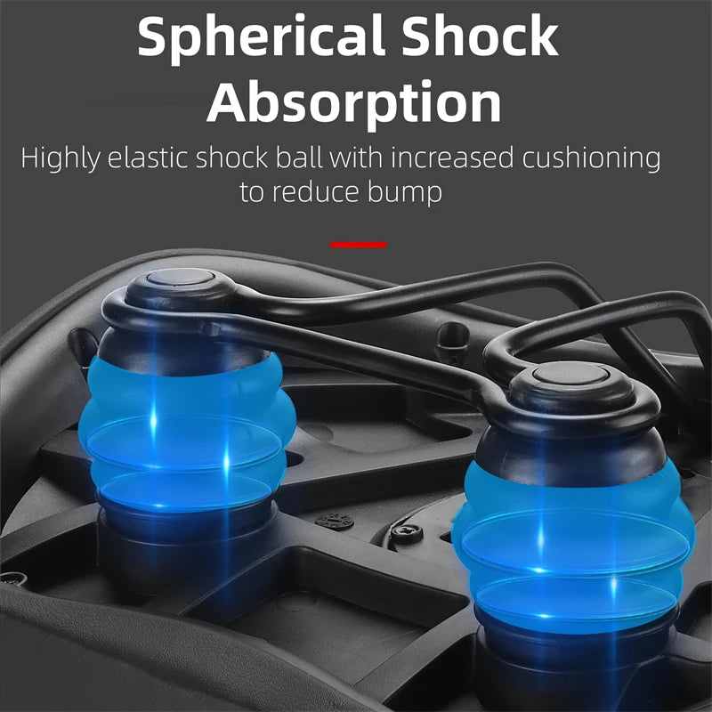 Oversize Comfortable Bicycle Saddle | Breathable Bike Seat Cushion