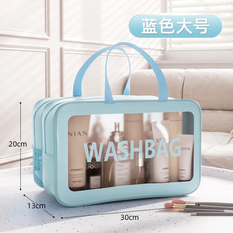 Large Waterproof Toiletry Bag | Portable Skincare Organizer