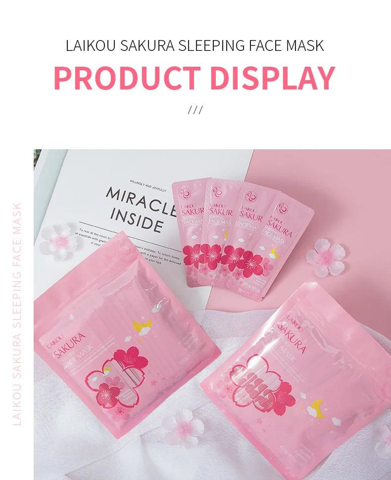 7pcs Moisturizing Facial Mask Set | Hydrating Night Masks
