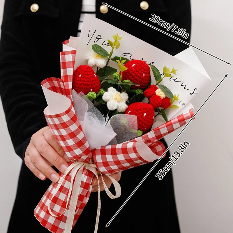 Ramo Eterno de Flores de Ganchillo | El Regalo Perfecto para Cualquier Ocasión