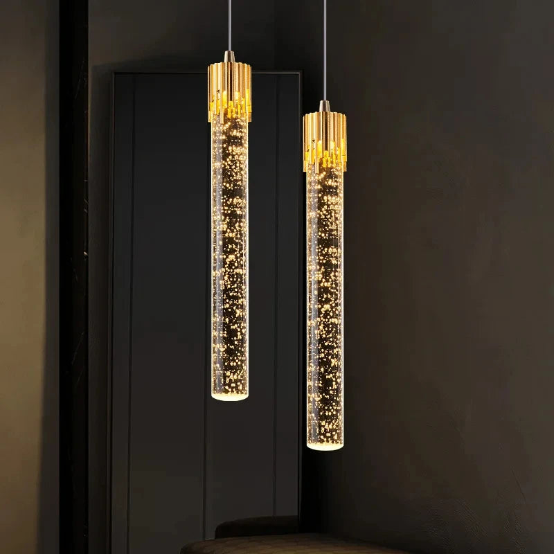 Lámparas colgantes de cristal LED | Iluminación moderna para cada espacio