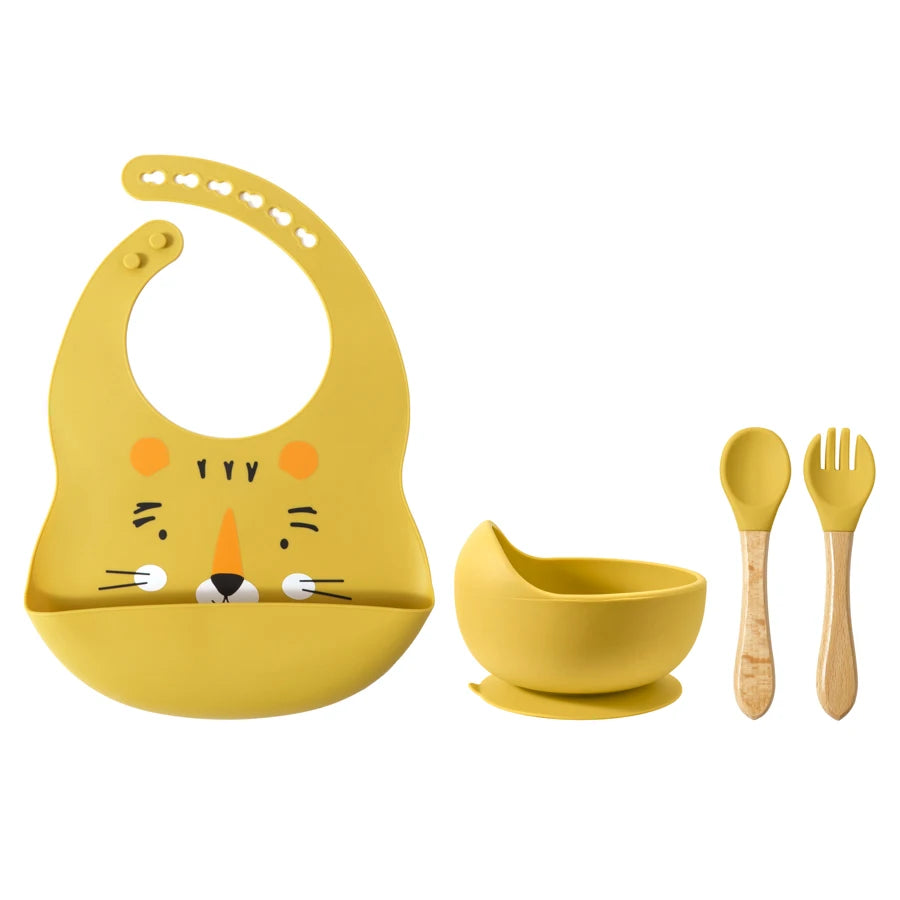 Silicone Baby Dinnerware Set | Safe & Fun Feeding Essentials