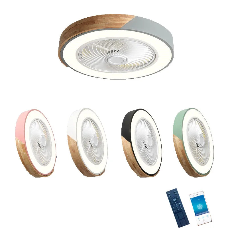 52CM Ceiling Fan Light with Remote Control | Modern Home Comfort