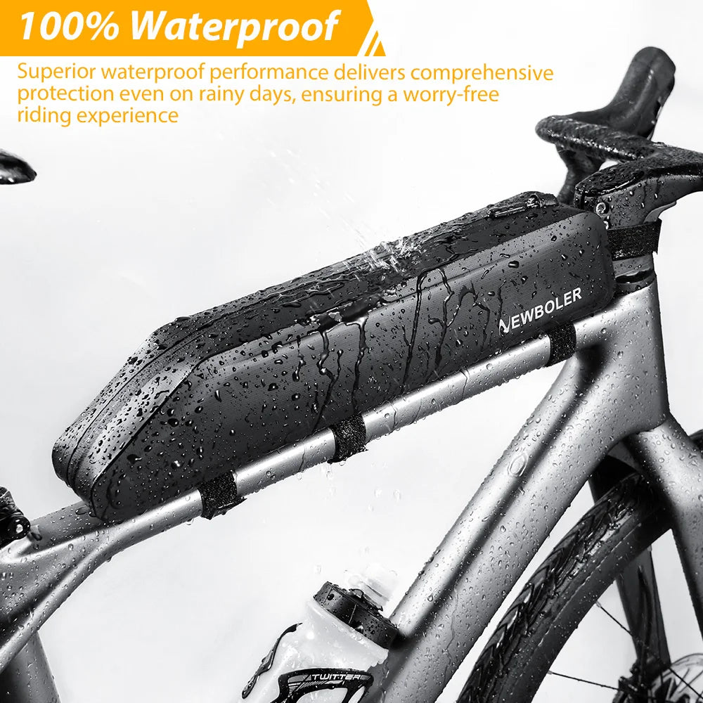 2L Bike Frame Front Tube Bag | Waterproof Cycling Pouch