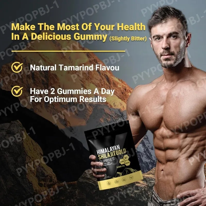 Pure Himalayan Shilajit Gummies | Daily Health Support Supplements