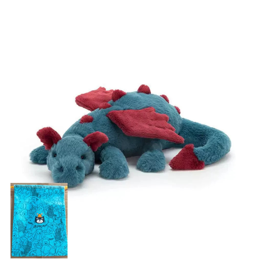 Peluche Dragón Rojo Intenso | Regalo perfecto para San Valentín