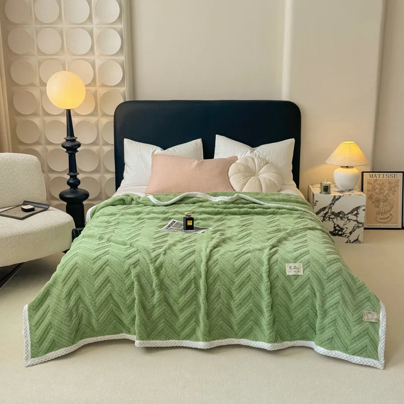High-Quality Multi-Layer Fleece Blanket | Warm & Cozy Comfort