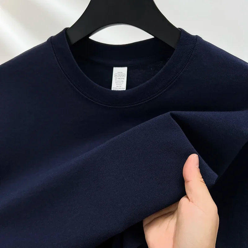 Men's Breathable Cotton Summer T-Shirt | Fashionable Short Sleeve Top