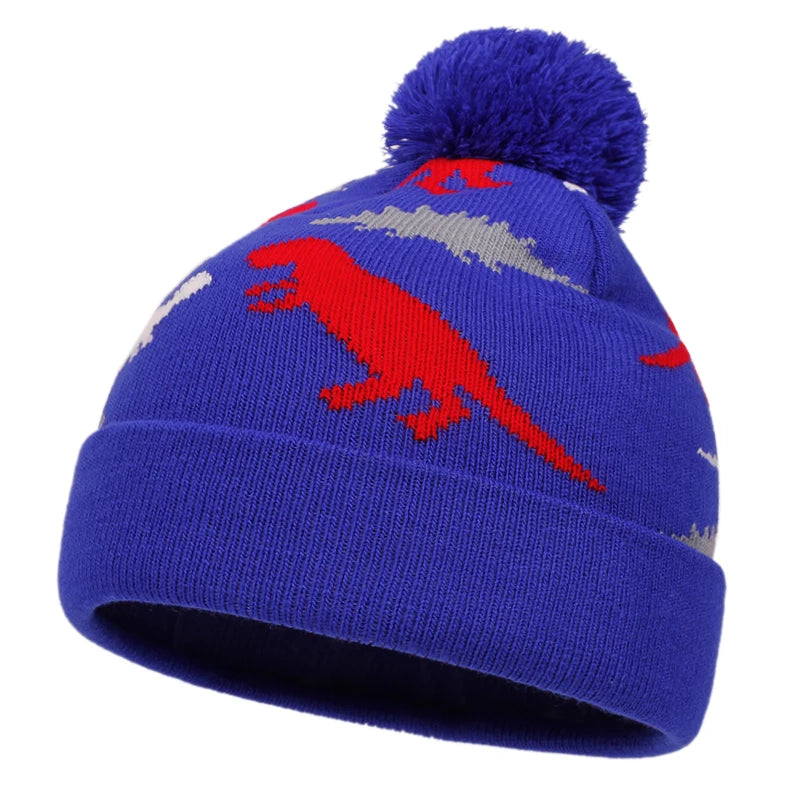 Kids Dinosaur Hat, Glove & Scarf Set | Warm Winter Accessories